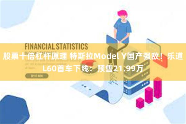 股票十倍杠杆原理 特斯拉Model Y国产强敌！乐道L60首车下线：预售21.99万