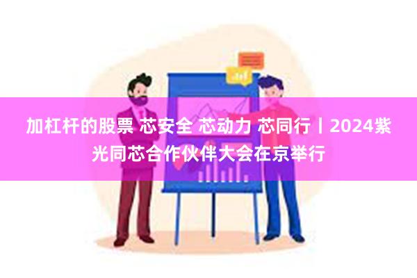 加杠杆的股票 芯安全 芯动力 芯同行丨2024紫光同芯合作伙伴大会在京举行