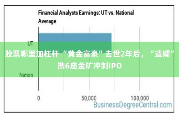 股票哪里加杠杆 “黄金富豪”去世2年后，“遗孀”携6座金矿冲刺IPO